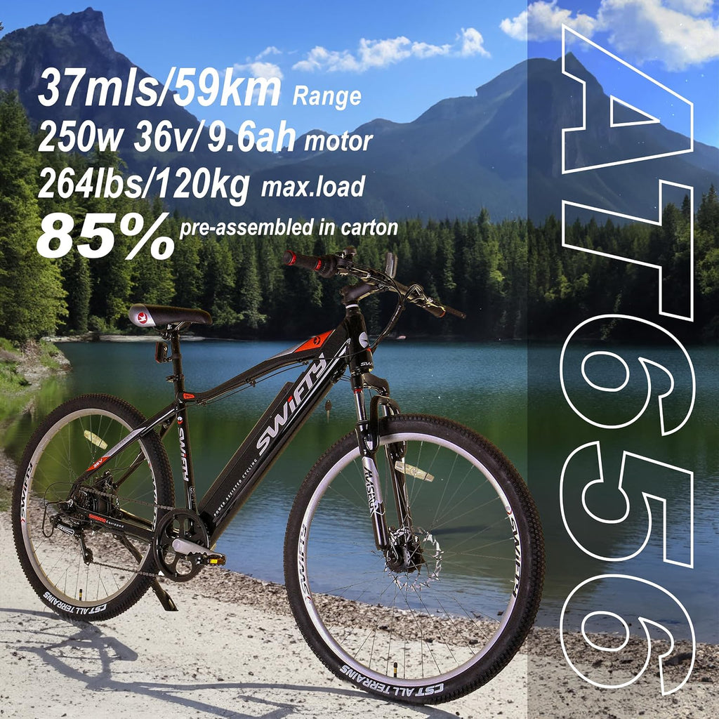 All Terrain Electric Bike - 7-Gang-Shimano-Schaltung - Bis Zu 30 Kilometer Mit Einer Ladung