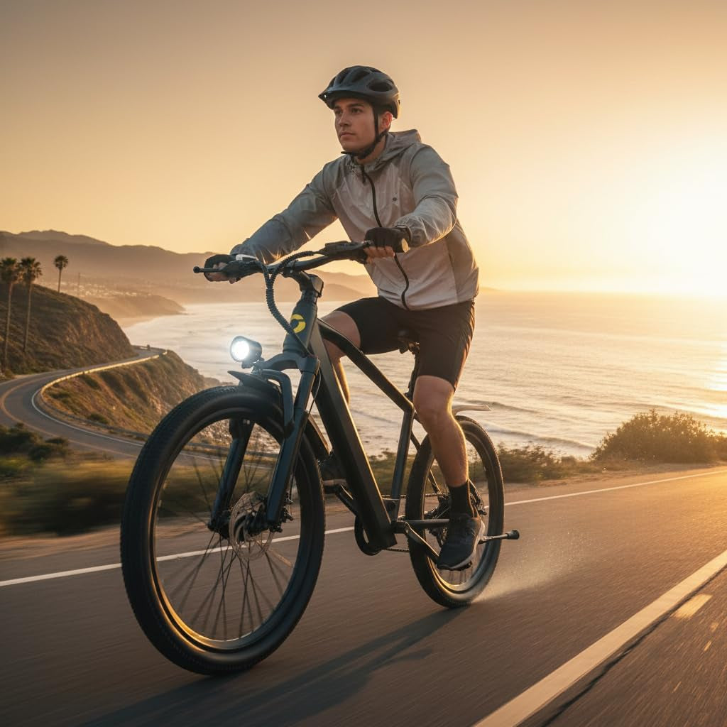 Eleglide E-Bike 26" Mit 7-Gang Schaltung 250W Motor 10Ah Akku Höchstgeschwindigkeit 25Km/H