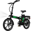 COLORWAY E Bike, Klapprad E-Fahrrad 16 Zoll, 36V 12Ah Herausnehmbarem Lithium-Akku, 250W Motor, Mini-E-Bike Mit 35-60Km Reichweite Für Erwachsene & Jugend