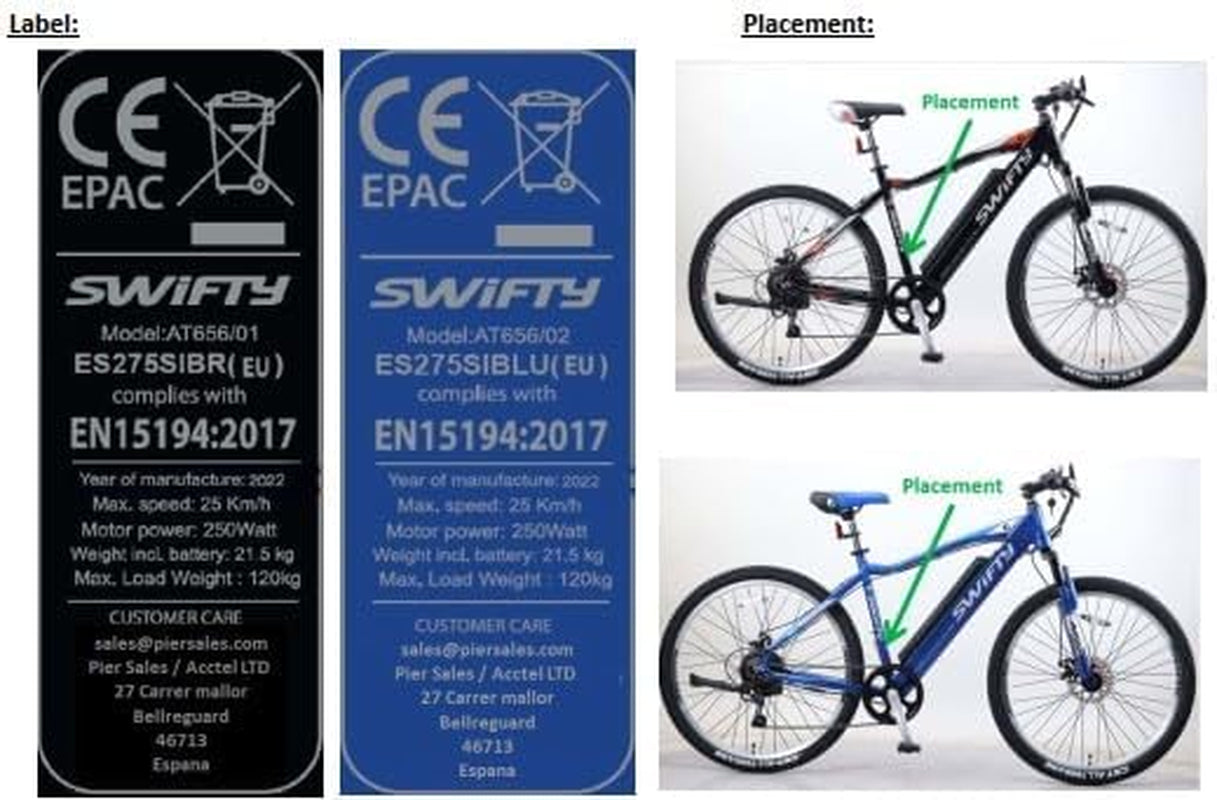 All Terrain Electric Bike - 7-Gang-Shimano-Schaltung - Bis Zu 30 Kilometer Mit Einer Ladung